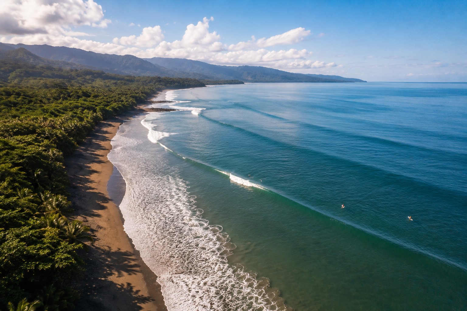 Beach aerial
